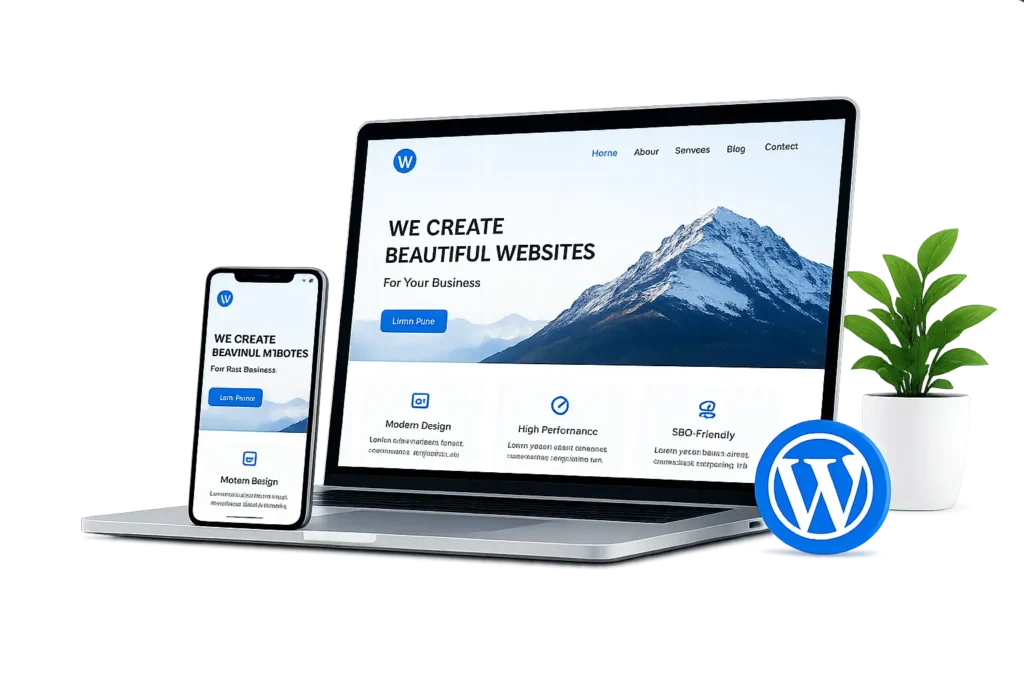 WordPress website Design for you