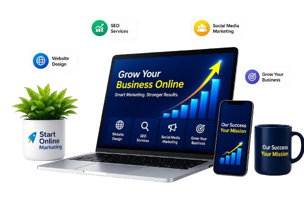 Start Online Marketing and grow your buisness Online